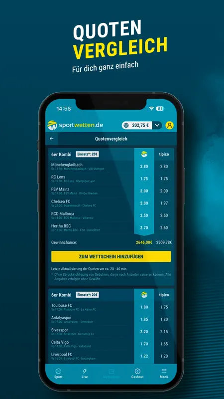 sportwetten.de - Sportwetten screenshot 4 of 8