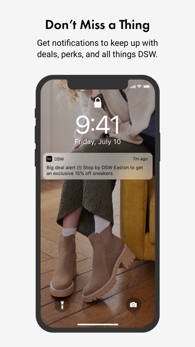 DSW Designer Shoe Warehouse Screenshot