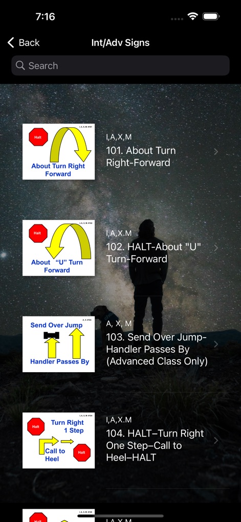 Pocket Rally Dog Obedience - Reference App | MWM