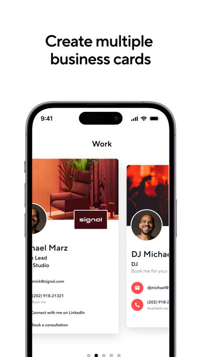 Blinq: Digital Business Card Screenshot