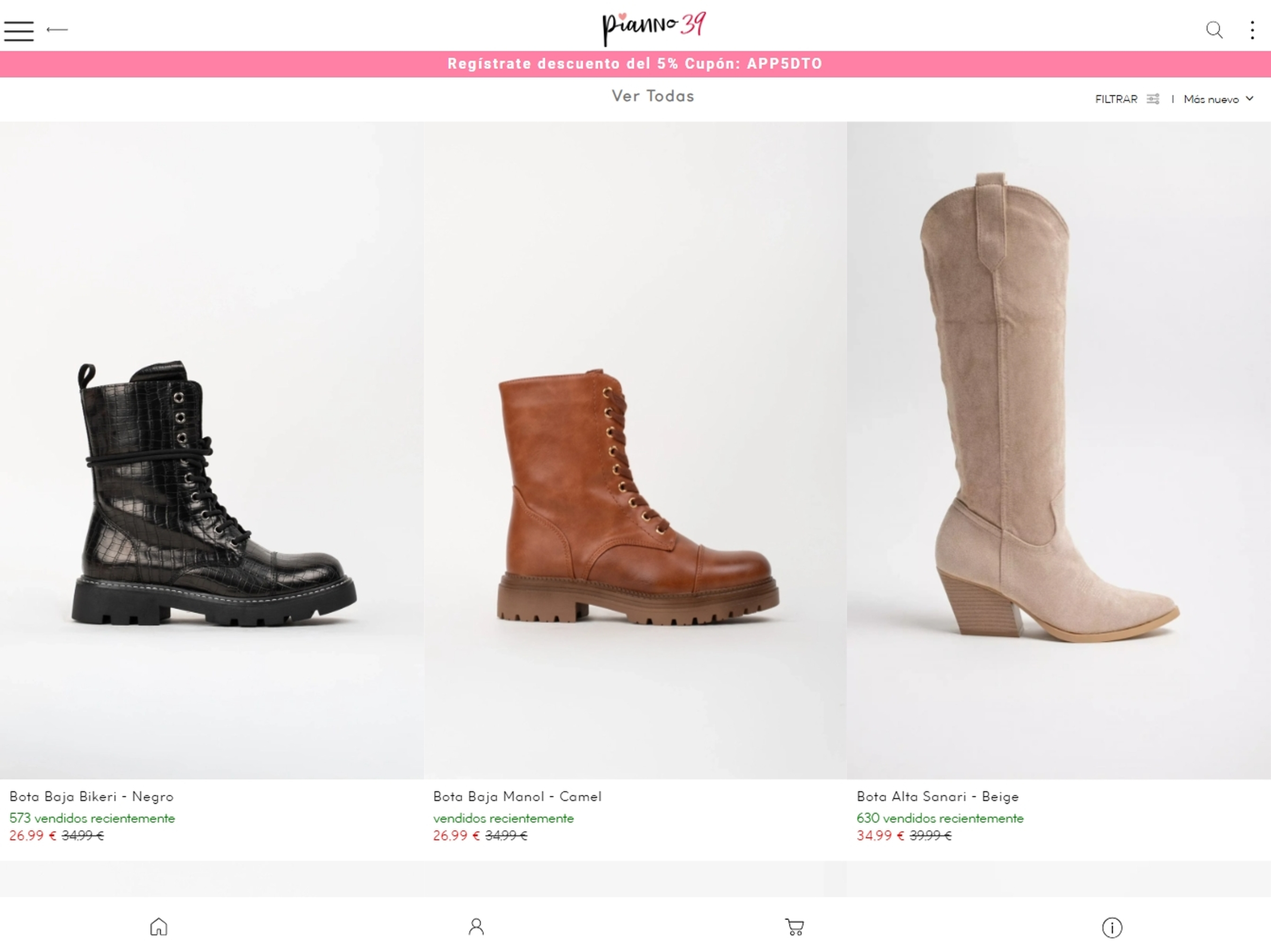 Pianno 39 - Moda para mujer screenshot 5