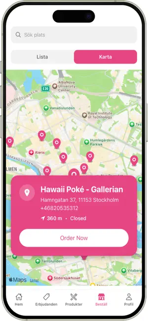 Hawaii Poké Shop iPhone screenshot 4