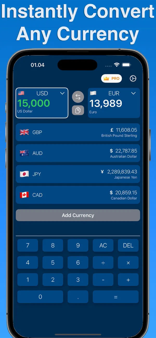 Screenshot #1 pour Money Calculator