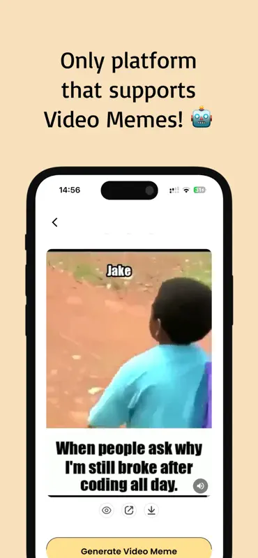 Fai: Free AI Meme Generator screenshot 4 of 6