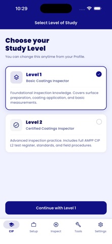 Coating Inspector screenshot