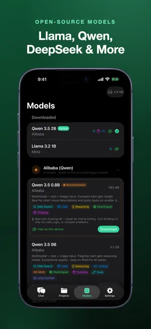 Cloaked: Private AI LLM Chat screenshot 4