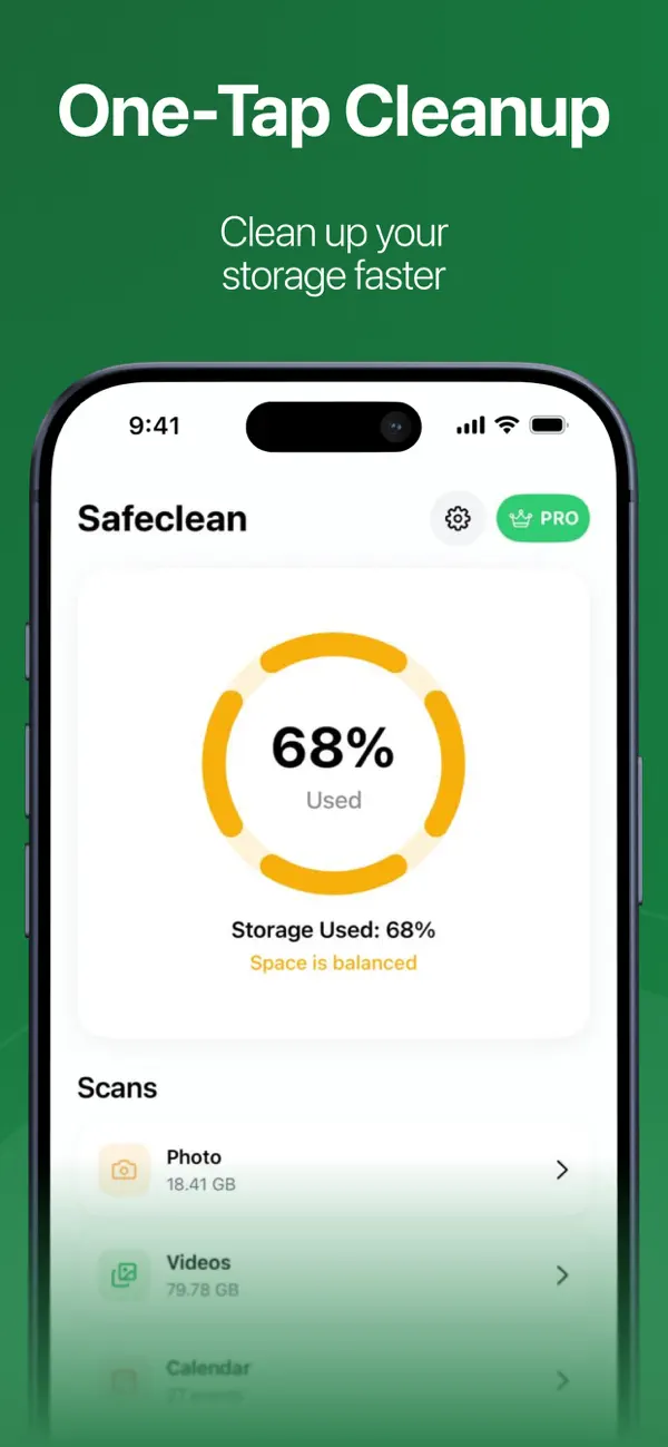 Screenshot #1 pour SafeClean - AI Phone Cleaner