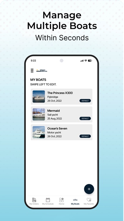 Integra Marinas Services App