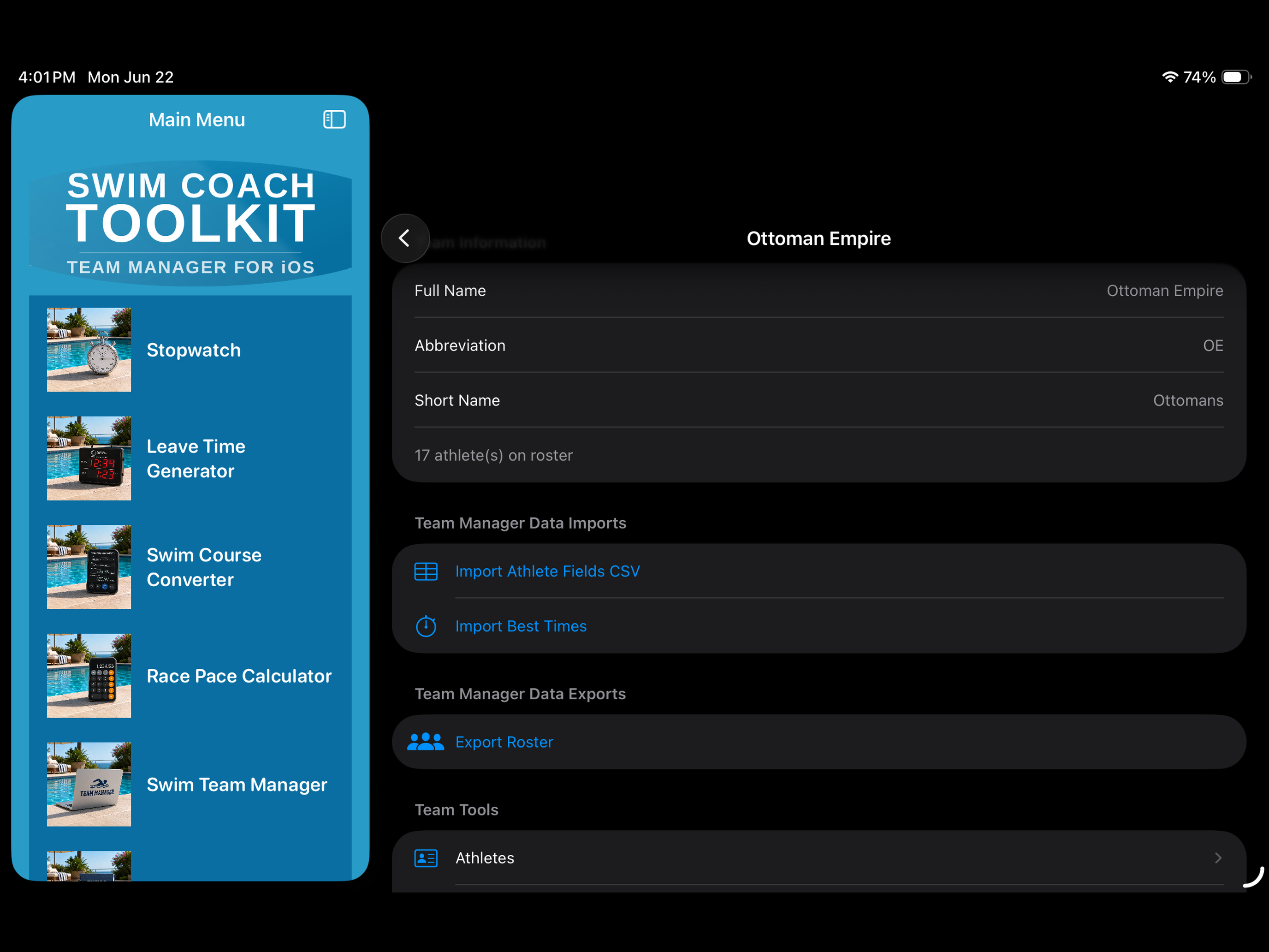 Swim Coach Toolkit