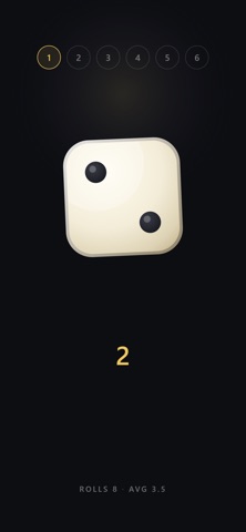 Dice Roller — Tap & Roll Screenshot 3 of 4