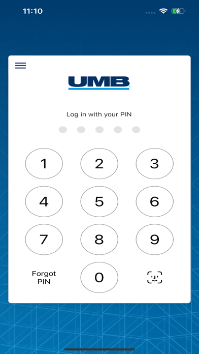 UMB Commercial Card Screenshot