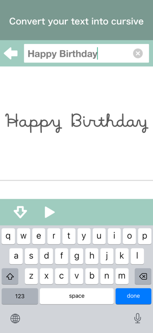 ‎abCursive @Cursive Writing App Screenshot