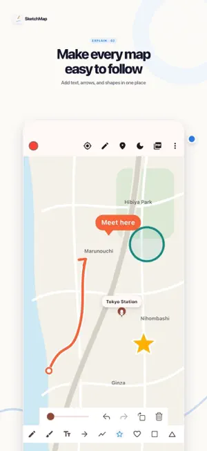 SketchMap screenshot 2