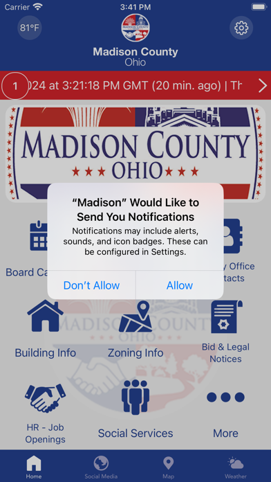 Madison County Ohio Screenshot