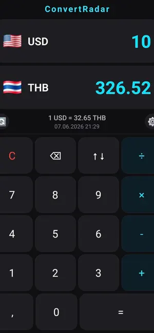 ConvertRadar: Currency Convert screenshot 1