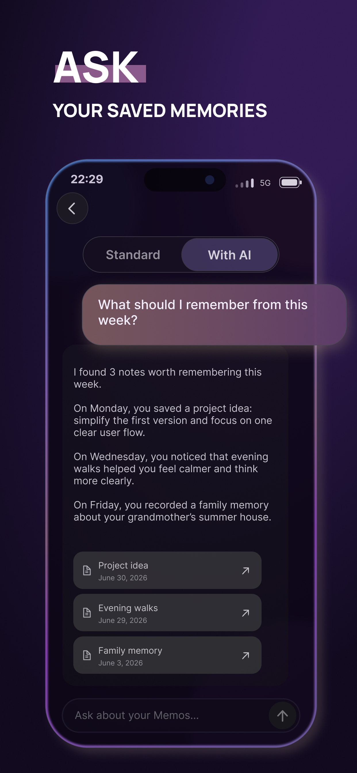 Voice Memory • AI Summary screenshot 3
