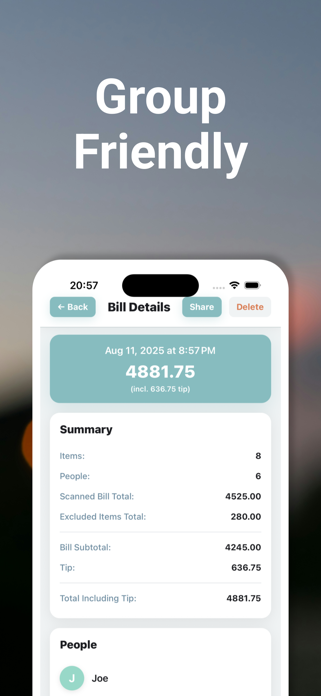 Split Bill: Go Dutch Screenshot 6 of 8