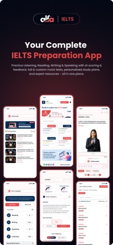 IELTS Practice & Mocktest-Alfa Screenshot 1 of 8