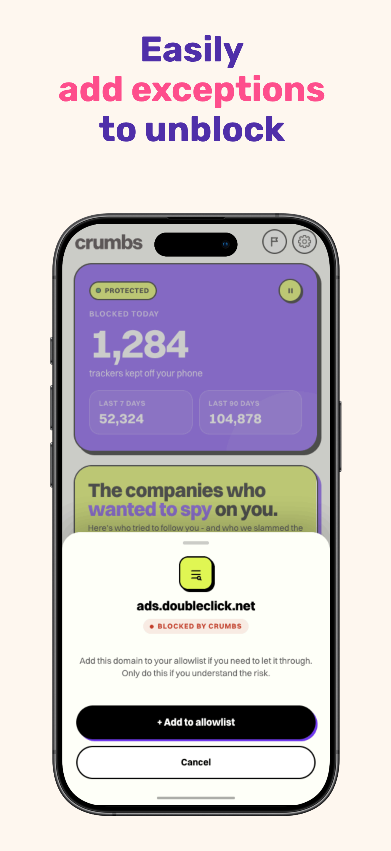 Crumbs: DNS Privacy screenshot 5