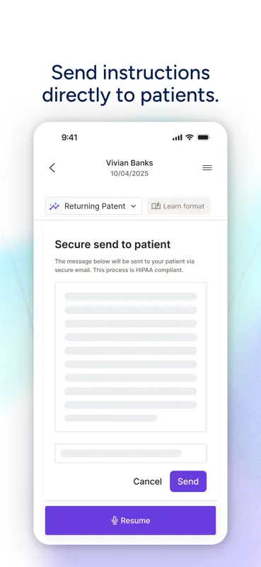 Freed: AI Medical Scribe screenshot 5 of 7