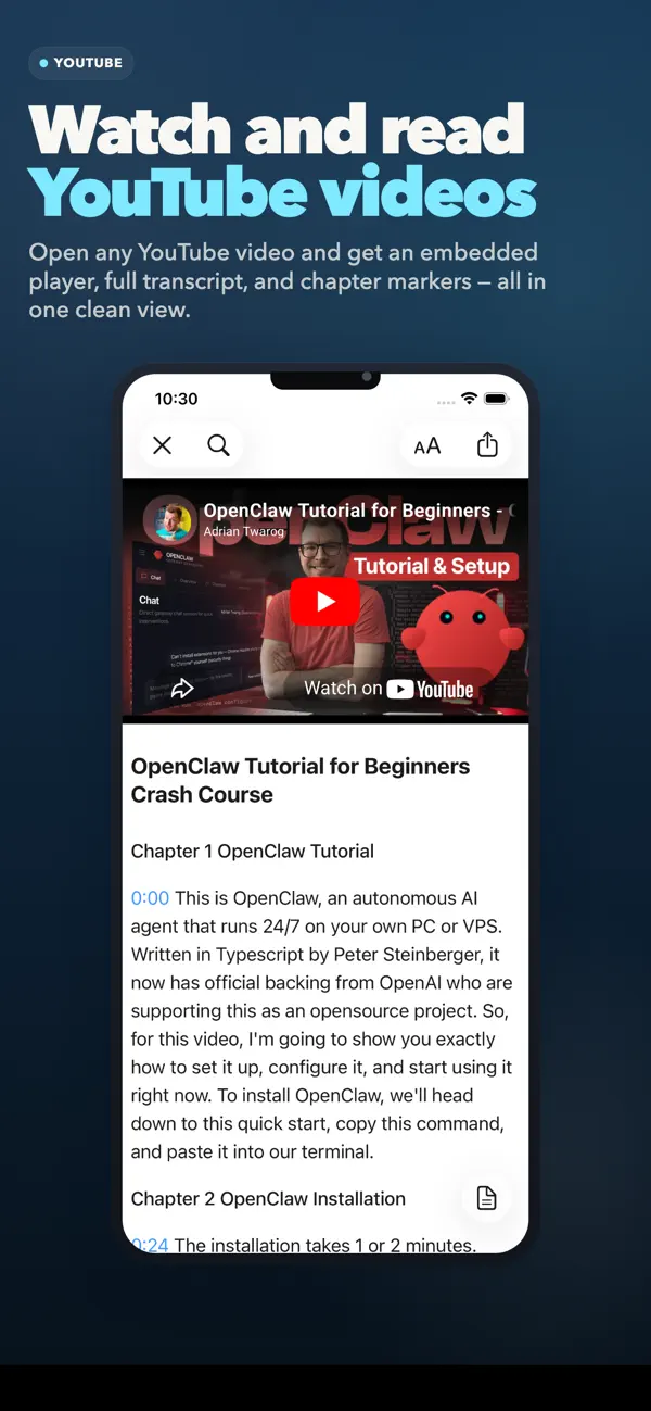 Screenshot #3 pour ReaderView