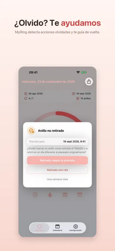 MyRing - Anillo anticonceptivo screenshot 6 of 10