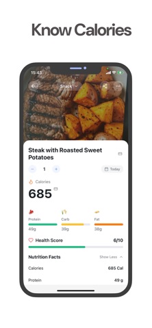 CalX - AI Calorie Tracker Screenshot 3 of 6