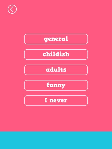 Would you rather for party iPad screenshot