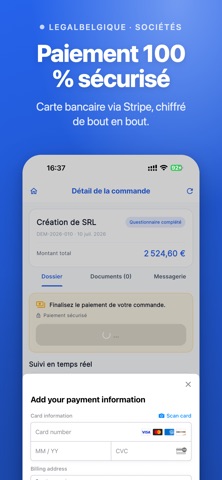 LegalBelgique screenshot