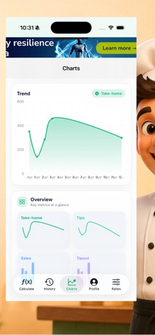 TipLife: Server Tip Tracker screenshot