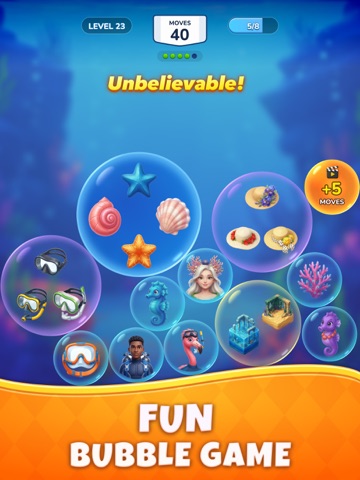 Bubble Pair: Pop Match iPad screenshot