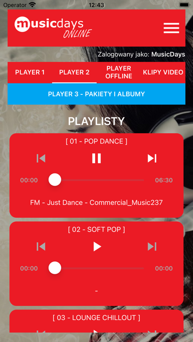 Screenshot 4 of MusicDays Online App
