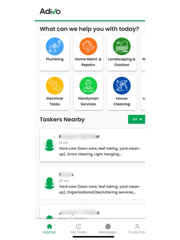 Adivo iPad screenshot
