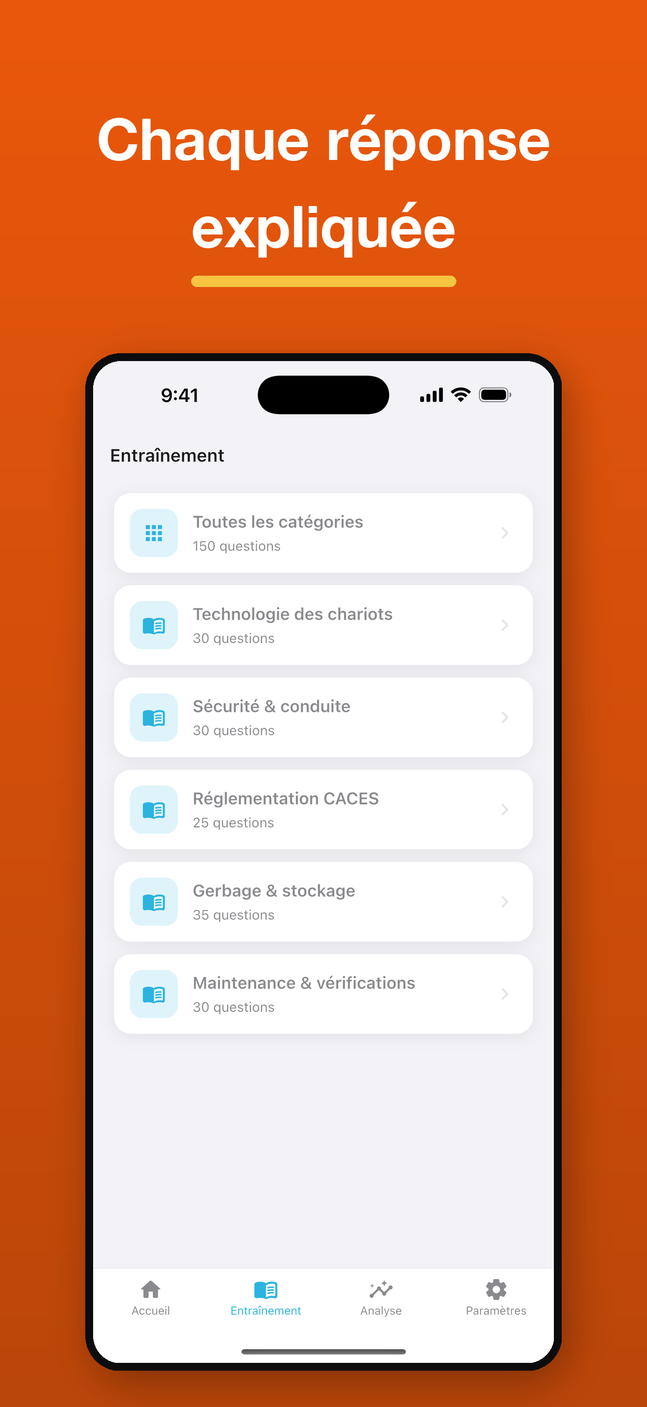 CACES R489 Quiz screenshot 3