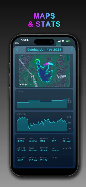 RunData screenshot 2