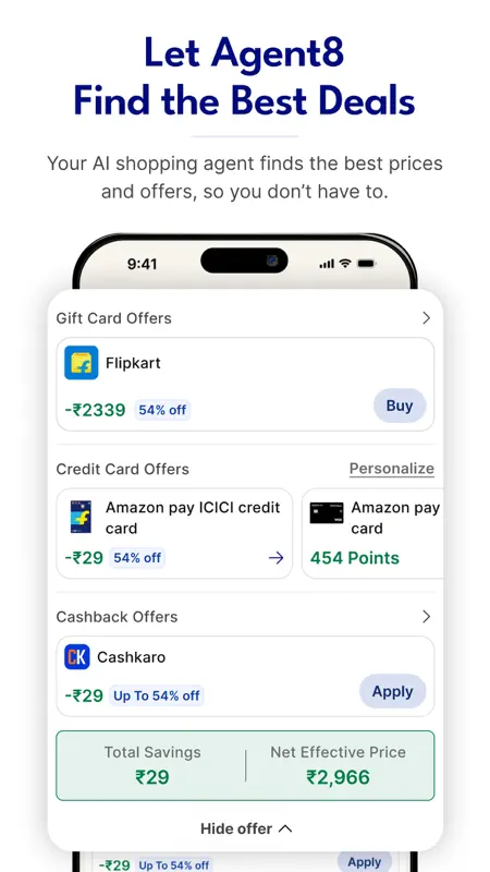 Save8 AI: Lowest Price Finder screenshot 5 of 5