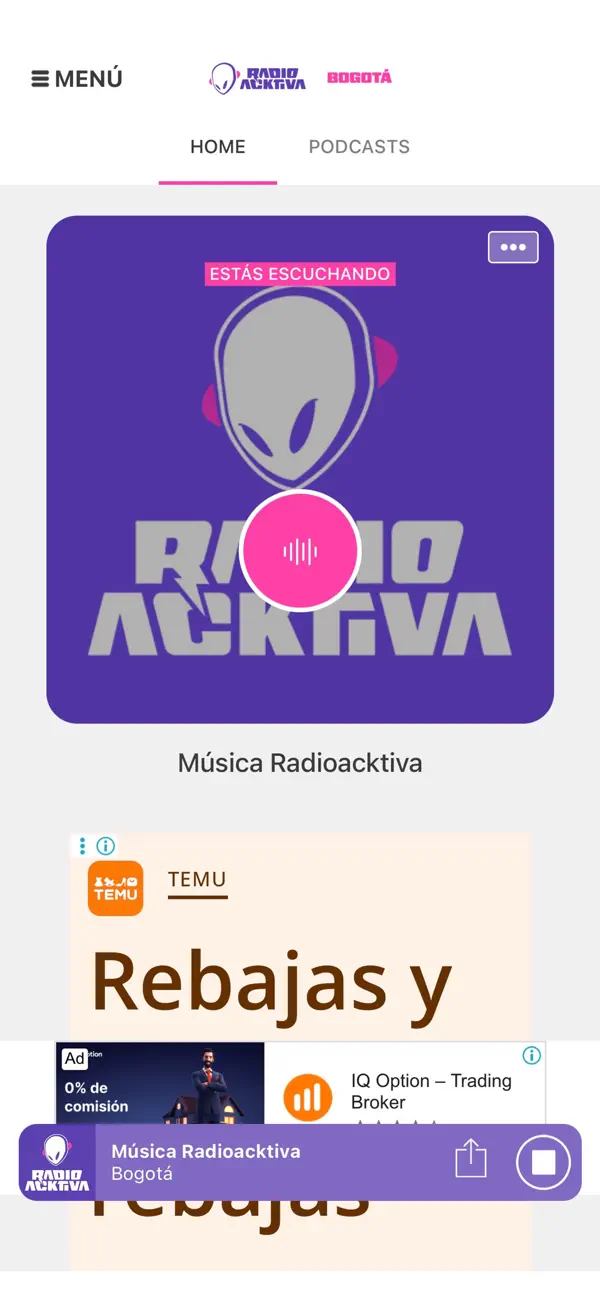Screenshot #2 pour Radioacktiva