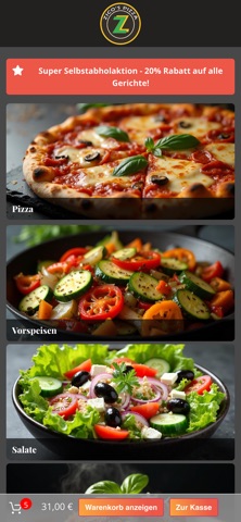 Zicos Pizza screenshot