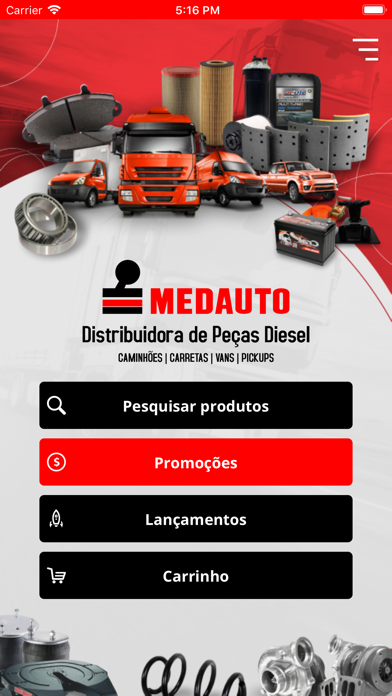 Medauto Catálogo de Peças Screenshot