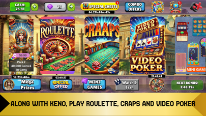Cleopatra Keno - Bonus Keno Screenshot