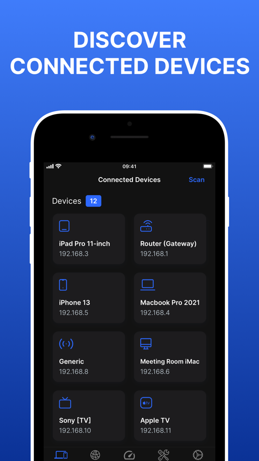 #1. Network Scanner: WiFi Analyzer (iOS) Przez: Anh Nguyen