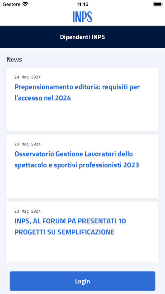 #1. Dipendenti INPS (iOS) 由: Istituto Nazionale Previdenza Sociale