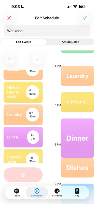 EventBlock screenshot 4