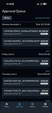 Priority Payables screenshot 2