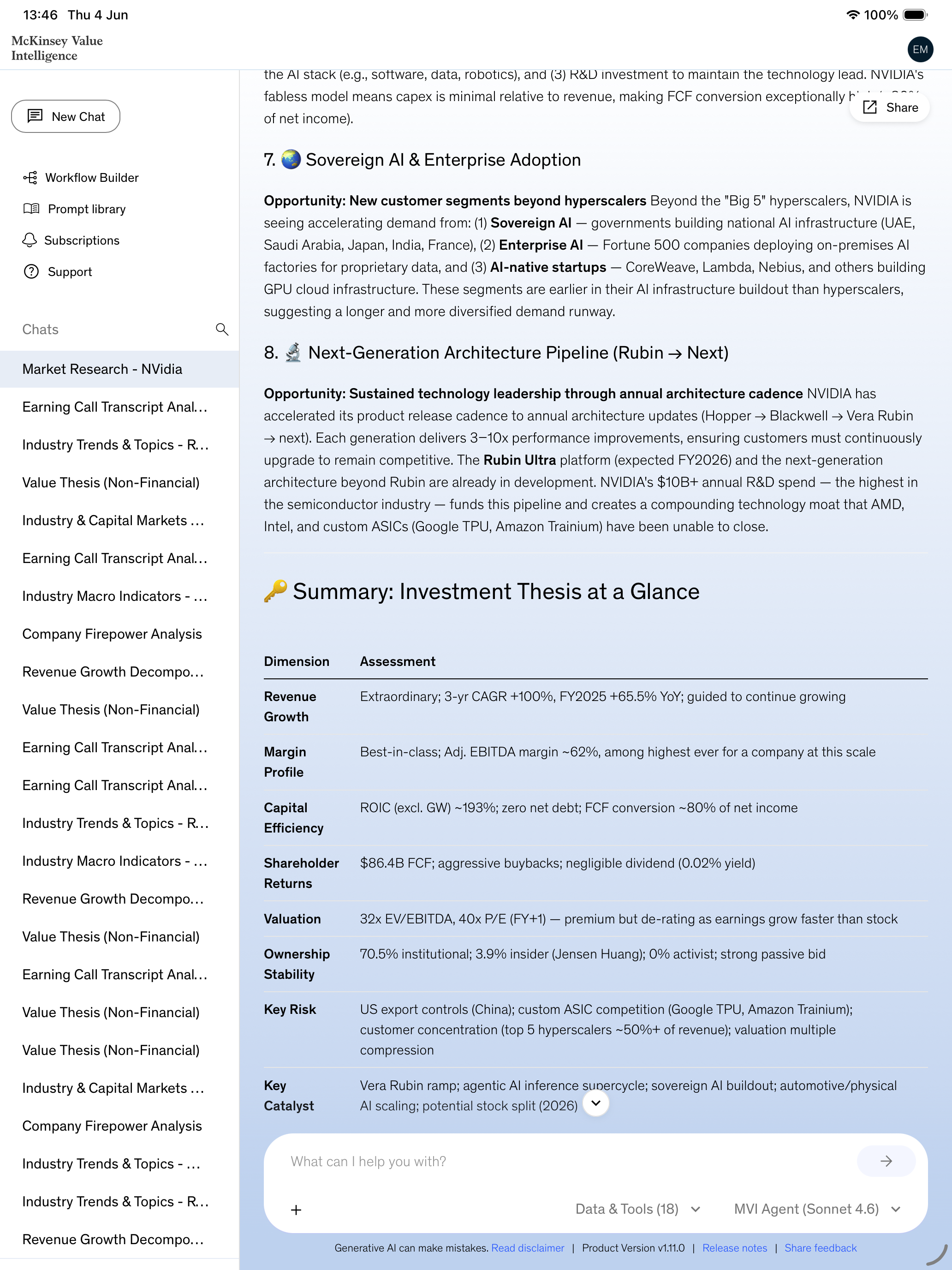 McKinsey Value Intelligence screenshot 9