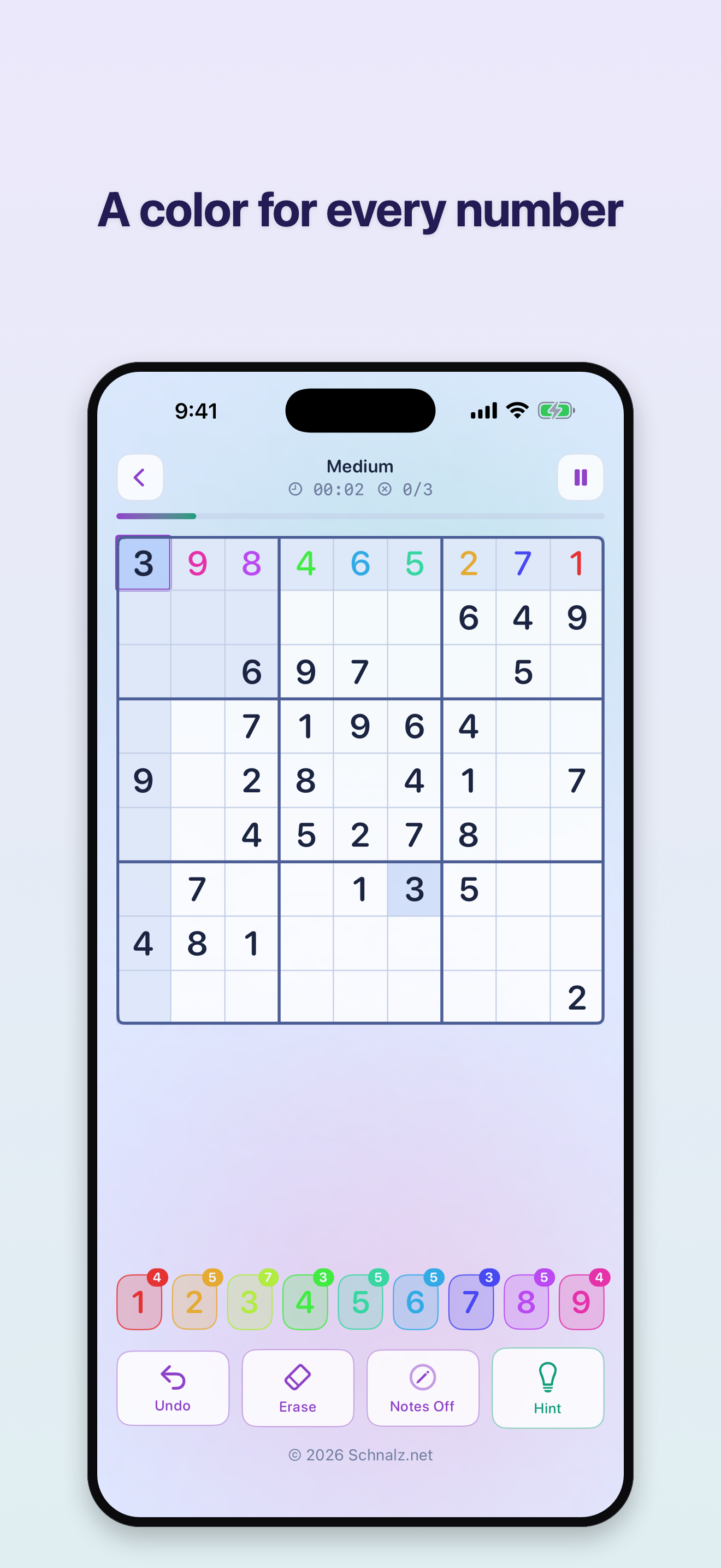 Lumina Sudoku: Color Logic screenshot 4