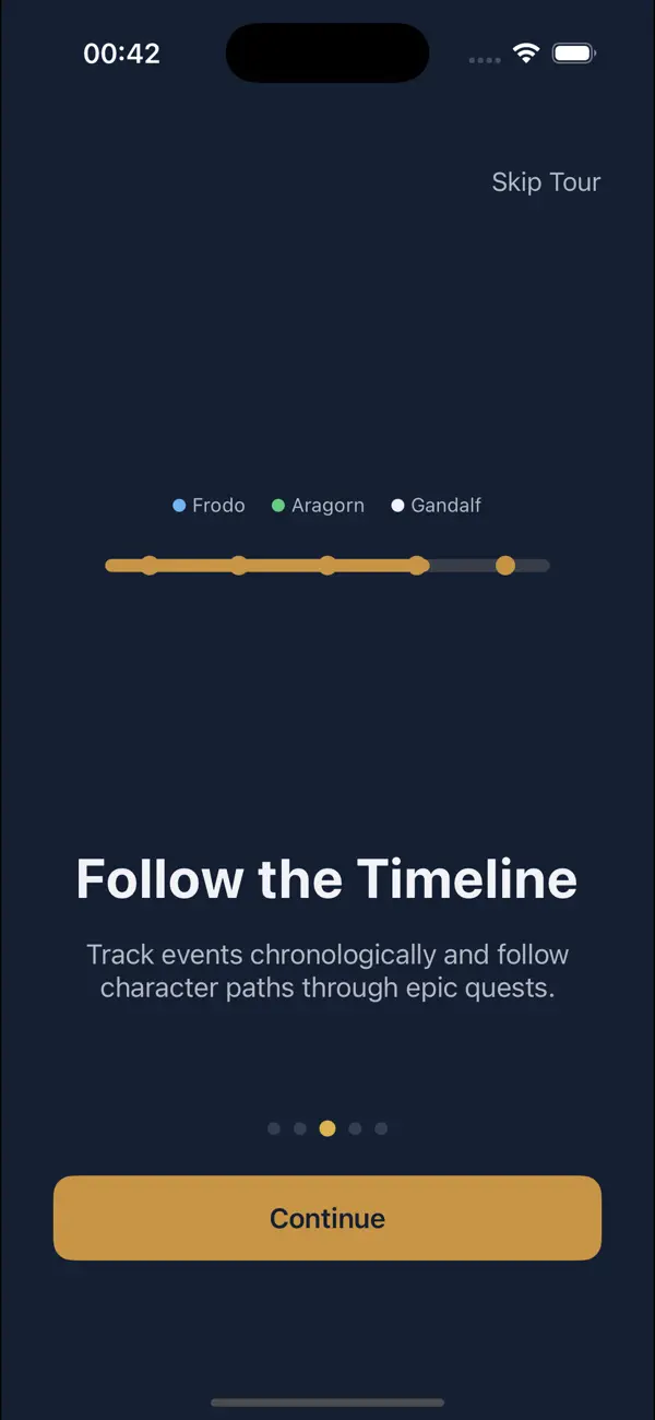 #4. Middle-earth Explorer (iOS) Ved: Alp Ozcan