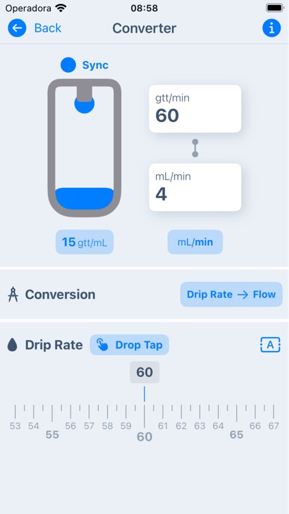 EasyDrops IV Drip Calculator