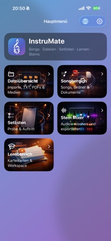 InstruMate screenshot