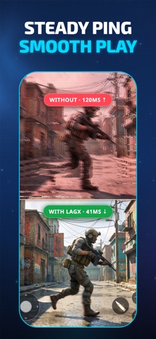 LagX: Lower Lag Game Booster iPhone screenshot